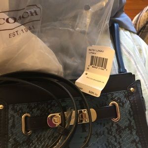 Coach purse, NWT, extra shoulder strap included.